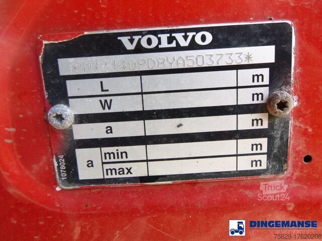 Brandweerwagen Volvo FM12 6x4 RHD Bronto Skylift F32HDT Angloco fire...