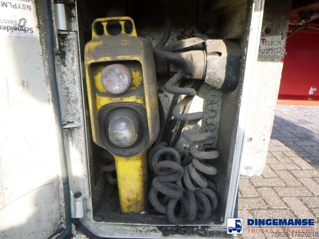 Mozgó padló Stas Walking floor trailer alu 90 m3