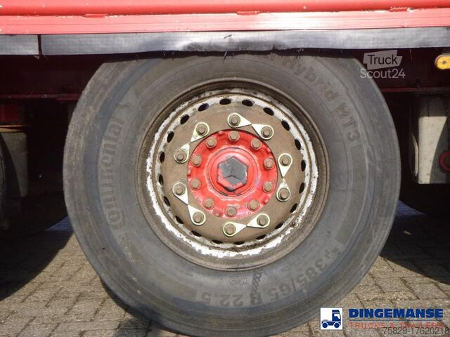 Mozgó padló Stas Walking floor trailer alu 90 m3