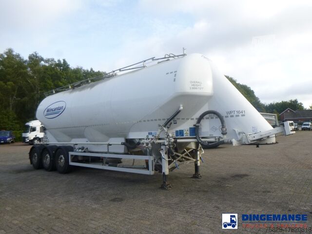 Silo Feldbinder Powder tank alu alu 49 m3 / 1 comp