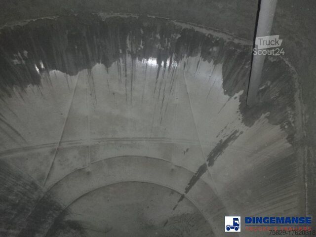 Silo Feldbinder Powder tank alu alu 49 m3 / 1 comp