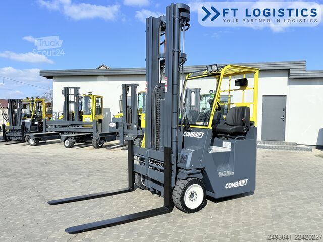 чотири-напрямний навантажувач Combilift CB4500 GAS TRIPLEX 6400 FORK POSITIONER
