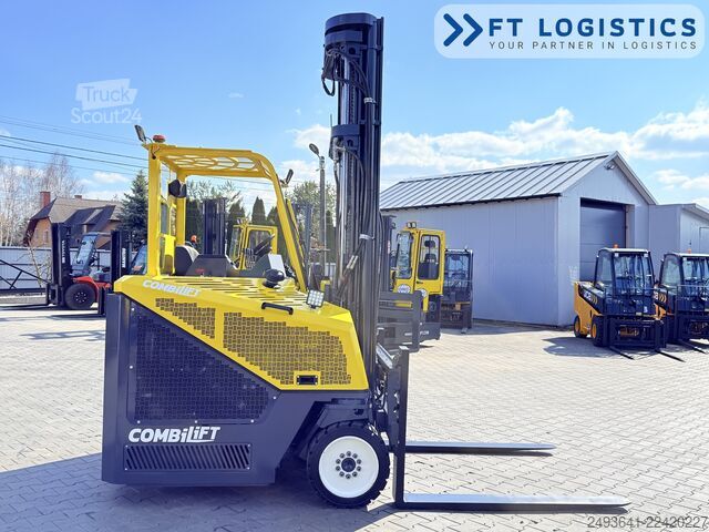 чотири-напрямний навантажувач Combilift CB4500 GAS TRIPLEX 6400 FORK POSITIONER