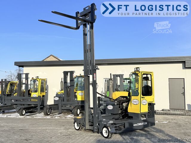 четырёхсторонний автопогрузчик Combilift C3000 GAS DUPLEX PLATFORM 1500 FREE LIFT