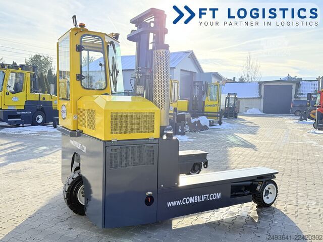 четырёхсторонний автопогрузчик Combilift C3000 GAS DUPLEX PLATFORM 1500 FREE LIFT