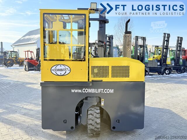 четырёхсторонний автопогрузчик Combilift C3000 GAS DUPLEX PLATFORM 1500 FREE LIFT
