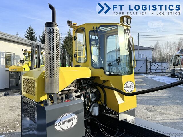 четырёхсторонний автопогрузчик Combilift C3000 GAS DUPLEX PLATFORM 1500 FREE LIFT