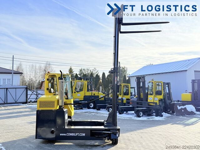 четырёхсторонний автопогрузчик Combilift C3000 GAS DUPLEX PLATFORM 1500 FREE LIFT