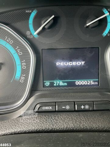 Køretøj til indsamling af affald Peugeot E-Expert 100% elektrisch kippende zijlader