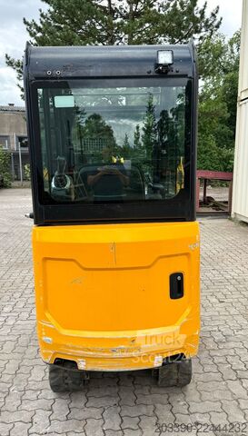 Mini bager JCB 15C-1 / 825 H /  3 x Löffel / Kabine