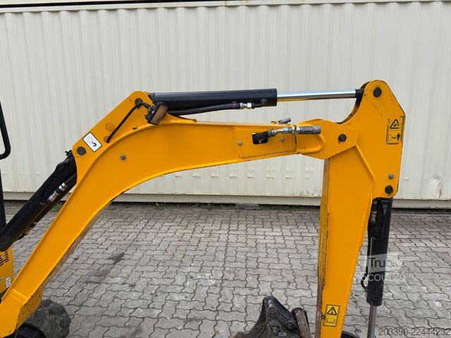 Mini bager JCB 15C-1 / 825 H /  3 x Löffel / Kabine