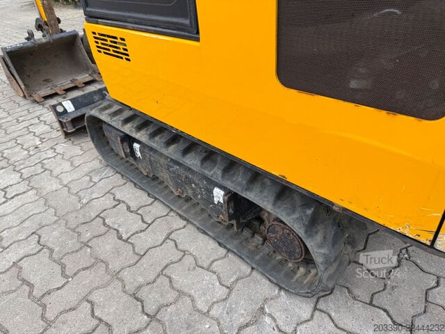 Mini bager JCB 15C-1 / 825 H /  3 x Löffel / Kabine