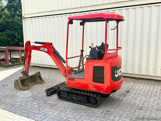 Mini bager JCB 15C-1 / 797 H / 3 x Löffel