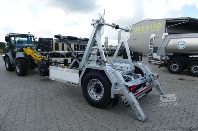 Rimorchio ribaltabile a tre lati MÜLLER-MITTELTAL KWH 9,9 Kabeltransport-Anhänger mit Benzinmotor
