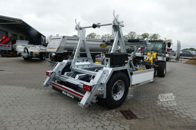 Rimorchio ribaltabile a tre lati MÜLLER-MITTELTAL KWH 9,9 Kabeltransport-Anhänger mit Benzinmotor