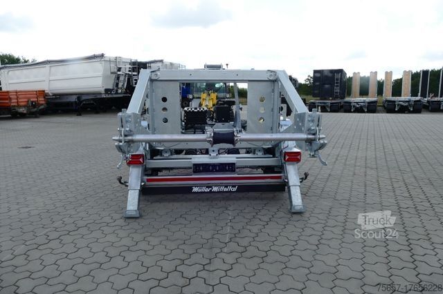Rimorchio ribaltabile a tre lati MÜLLER-MITTELTAL KWH 9,9 Kabeltransport-Anhänger mit Benzinmotor