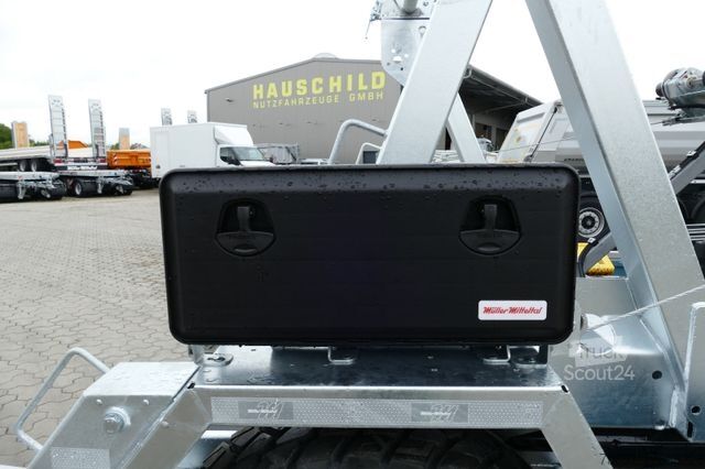 Rimorchio ribaltabile a tre lati MÜLLER-MITTELTAL KWH 9,9 Kabeltransport-Anhänger mit Benzinmotor