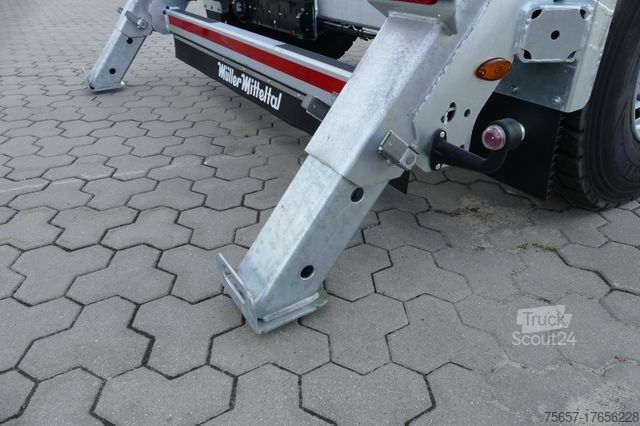 Rimorchio ribaltabile a tre lati MÜLLER-MITTELTAL KWH 9,9 Kabeltransport-Anhänger mit Benzinmotor