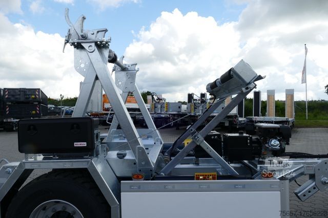 Driezijdige kipperaanhanger MÜLLER-MITTELTAL KWH 9,9 Kabeltransport-Anhänger mit Benzinmotor