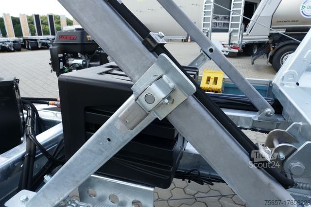 Rimorchio ribaltabile a tre lati MÜLLER-MITTELTAL KWH 9,9 Kabeltransport-Anhänger mit Benzinmotor
