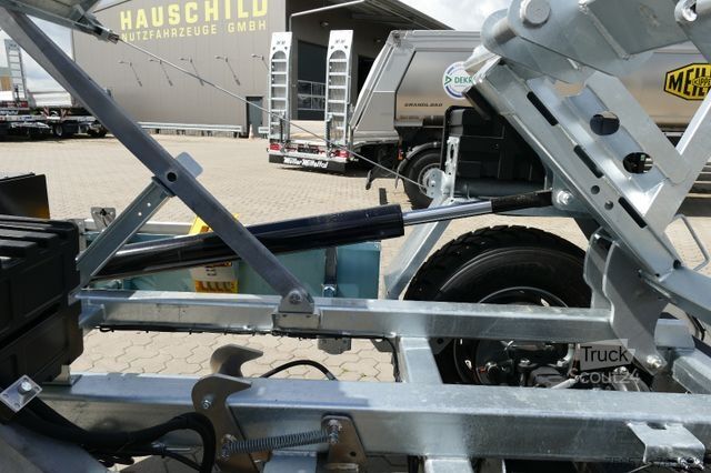 Rimorchio ribaltabile a tre lati MÜLLER-MITTELTAL KWH 9,9 Kabeltransport-Anhänger mit Benzinmotor