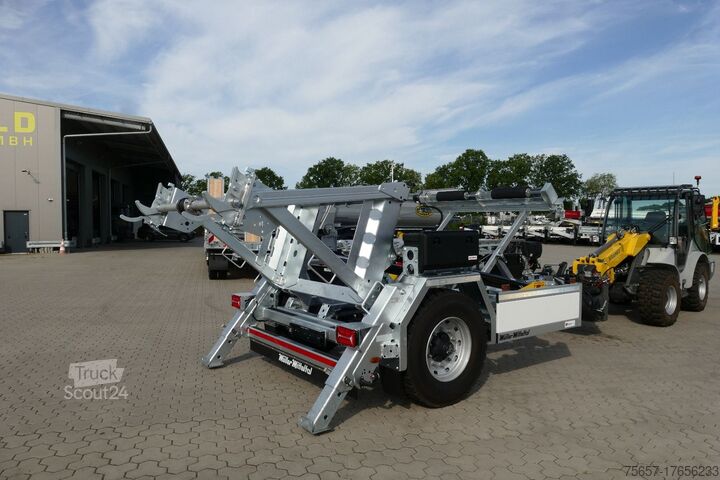 Príves MÜLLER-MITTELTAL KWH 9,9 Kabeltransport-Anhänger mit Dieselmotor