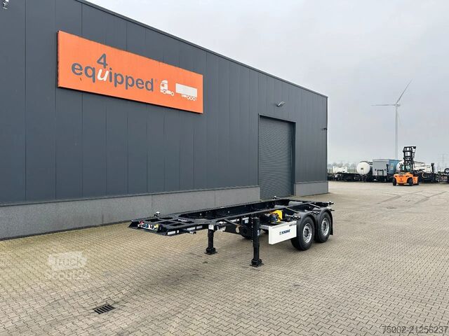 Transport de conteneurs Krone NEU UND DIREKT VERFÜGBAR: 20FT-ADR-FAHRGESTELL ...