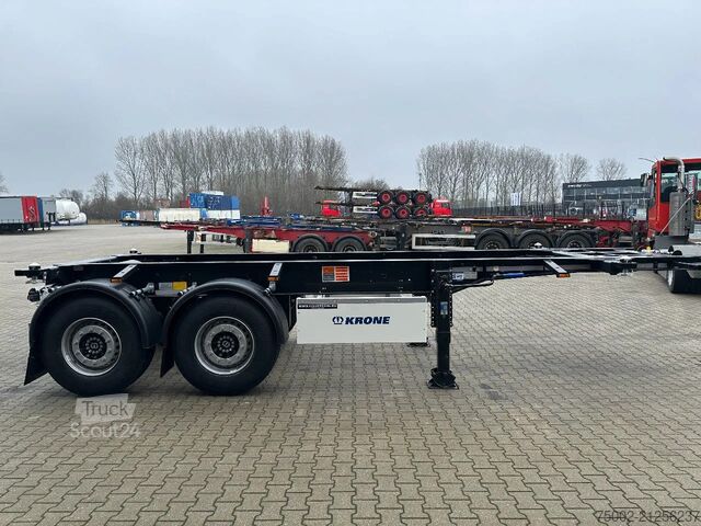 Transport de conteneurs Krone NEU UND DIREKT VERFÜGBAR: 20FT-ADR-FAHRGESTELL ...