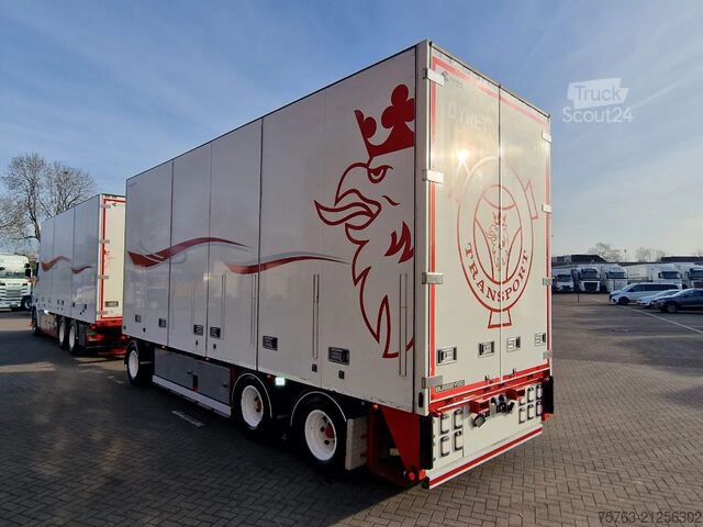 Refrigerated/frozen transport Scania R620-V8 Highline 6x4 - Bussbygg box with heater...