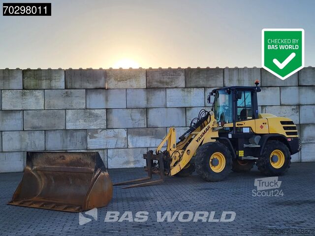 Wheel loader YANMAR V120 Bucket + Forks