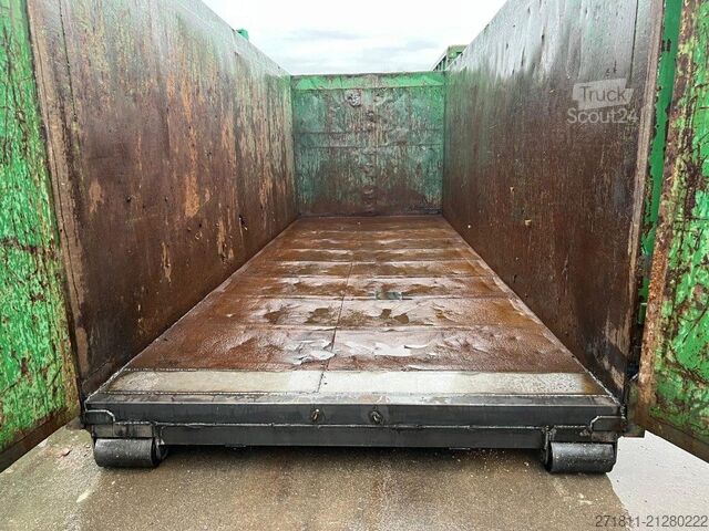 Abrollcontainer  CONTAINER SCARRABILE USATO A CIELO APERTO