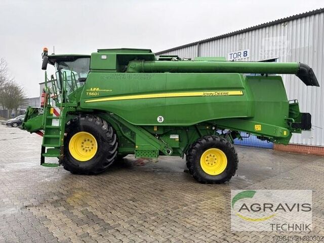 Combine harvester John Deere T 560 + SW 622R + TW