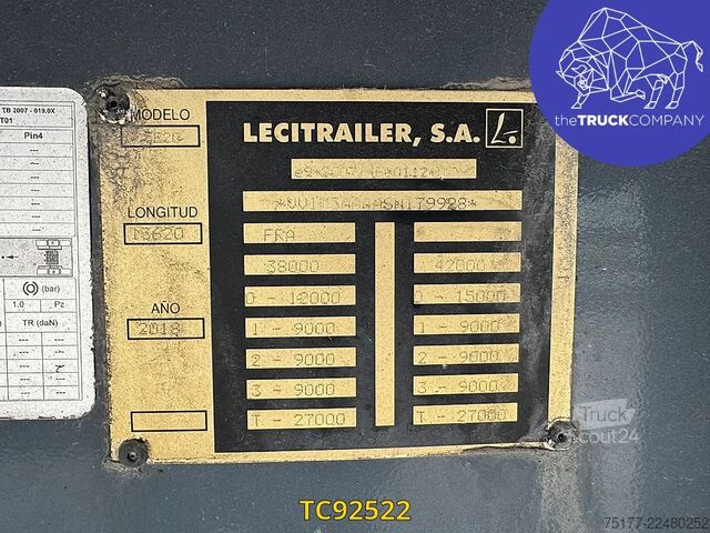 Bâches coulissantes LeciTrailer 