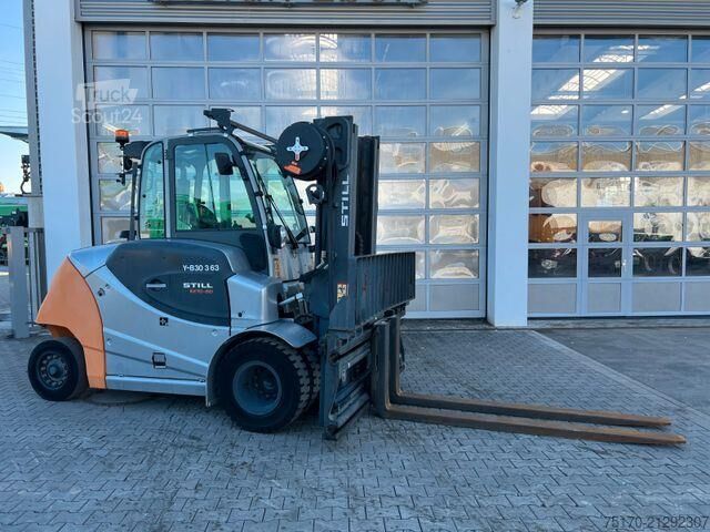 Forklift Still RX70-80 / Duplex: 4.70m! / Zinkenversteller / SS