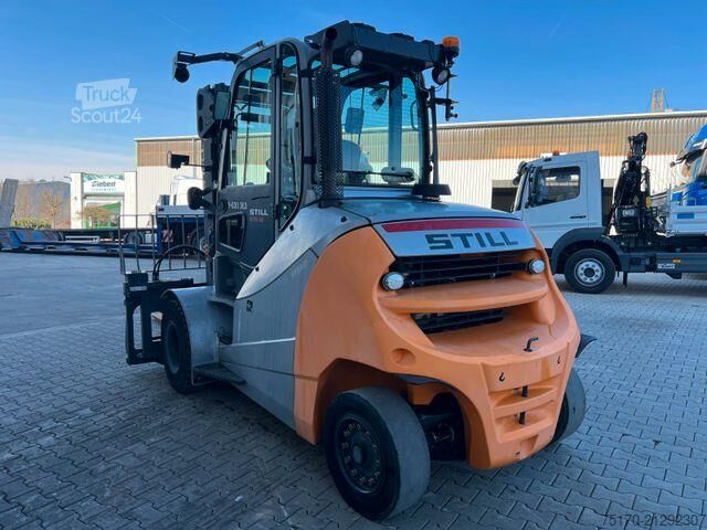 Forklift Still RX70-80 / Duplex: 4.70m! / Zinkenversteller / SS