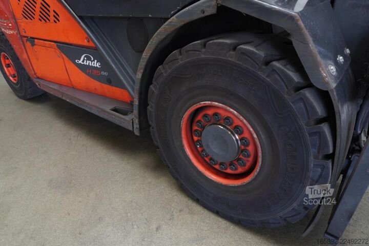 περονοφόρο ανυψωτικό Linde H 35 T EVO 393-02
