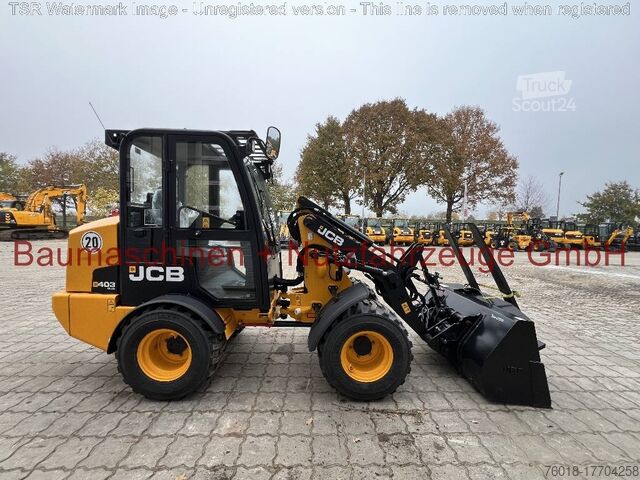 Wiellader JCB 403 PLUS Kabine SW-Weidemann