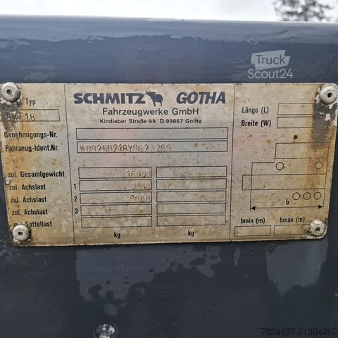 Remorcă cu șasiu interschimbabil Schmitz AEF18
