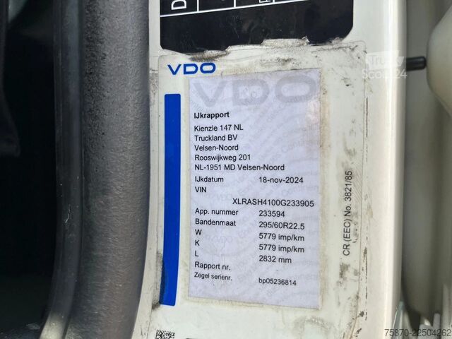 Podvozok s kabínou DAF XF 450 FAN