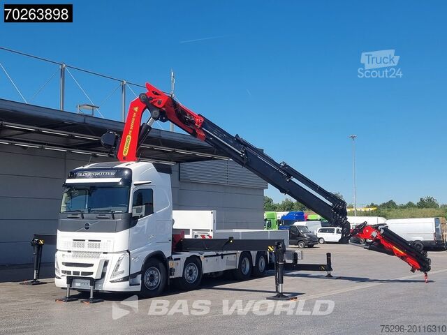 Akıllı Tacho 2, ayna kamerası, Volvo FH 500 8X2 NEW! Palfinger PK92002 SH 8+6 JIB Cr...