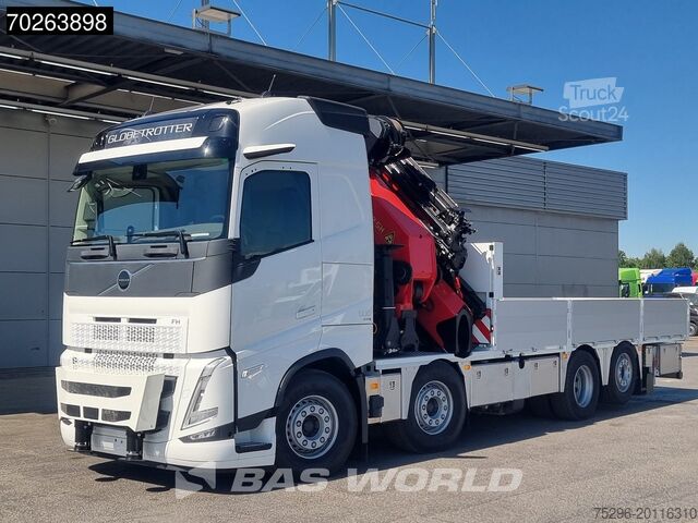Akıllı Tacho 2, ayna kamerası, Volvo FH 500 8X2 NEW! Palfinger PK92002 SH 8+6 JIB Cr...
