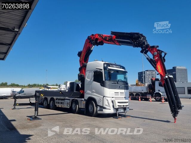 Akıllı Tacho 2, ayna kamerası, Volvo FH 500 8X2 NEW! Palfinger PK92002 SH 8+6 JIB Cr...