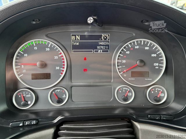 Trijų pusių savivartis sunkvežimis MAN TGS 33.400 6x6 MEILLER Kipper Euro 5 Winterd.