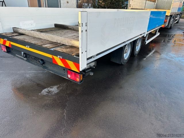 Otwarta przyczepa MÜLLER-MITTELTAL ZANDT TAT -B 110 Pritsche Tandem NL 9,4to