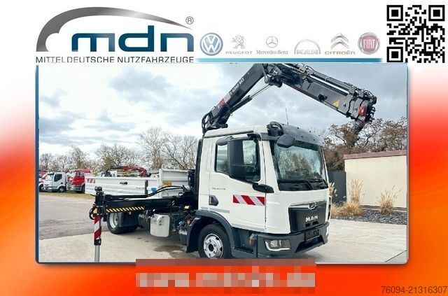 Savitvežis MAN TGL 12.220 Kipper KRAN 14m FUNK Greifer  AHK