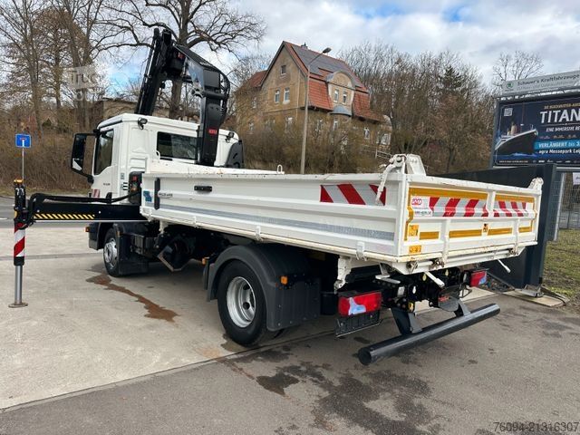 Savitvežis MAN TGL 12.220 Kipper KRAN 14m FUNK Greifer  AHK