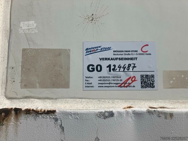 Udskiftelig karrosseritrailer KRONE Wechselbrücke Koffer