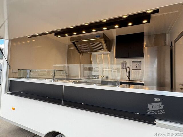 Verkoopaanhanger, financiering mogelijk Grillwagen, Imbissanhänger auf Lager SOFORT VERFÜGBAR!