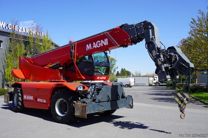 Teleskoplæsser MAGNI RTH 5.26 telescopic loader / Range 26 m