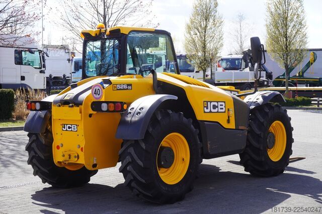 Telelæsser JCB 526-56 AGRI Plus / 5.6 m / joystick